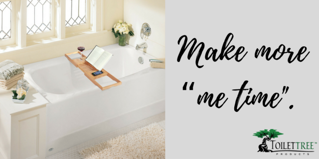 Make more “me time” taking bath using our Deluxe Bamboo Bath Caddy
